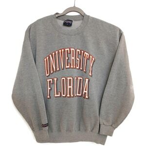 Florida Gators Sweatshirt Mens‎ Large Gray NCAA College Crewneck JanSport